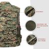 XINDSJDS Men Camouflage Hunting Vest Sleeveless Military Jacket Cargo Outdoor Outwear Waistcoat Multi-Pocket Vest K2 3XL (85kg-95kg) view 4