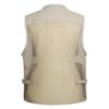 XINDSJDS Quick-Drying Mesh Tactical Vest Ultralight Fishing Camping Travel Vest with Multi Pockets Gray Vest XXL view 4