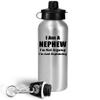 Art by Chelsydale Gifts for Nephew Water Bottle Tumbler - 20oz Reusable Drinkware - Funny Cute Gag Idea from Uncle Aunt Family Reunion Birthday - Not Arguing Im Just Explaining view 2