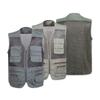 XINDSJDS Mesh Quick-Drying Vests Male with Many Pockets Mens Breathable Multi-Pocket Fishing Army Green Vest 4XL view 3