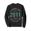 14 Year Old Bday Legend Since 2011 - Vintage 14th Birthday Sweatshirt view 1
