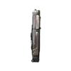 SAPA All in One Cylindrical 4 Stage Fishing Rod Pole Reel Stand Shoulder Tackle Bag Gold Brown Outdoor Carry Case with Wheel view 1
