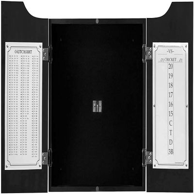 LANTE LIFE Black Dart Board Cabinet (No Dartboard)