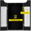 LANTE LIFE Black Dart Board Cabinet (No Dartboard) view 4