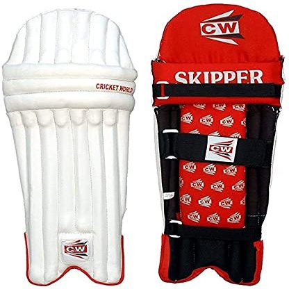 CW Skipper Cricket Batting Legguard Pads Small Boys Boys & Youth Batting Legguards Batting Pads for Men - Adult Full Size Cricket Legguard Pads Junior Senior All Years Old Boys (Boys 8-10 Years)