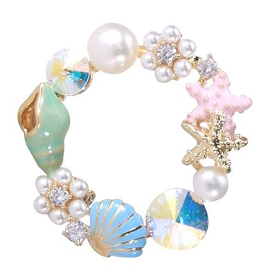 1pc Delicate Drip Oil Brooch Inlay Cute Fashionable Collar Pin for Girls Accessory for Beach Parties and Daily Wear