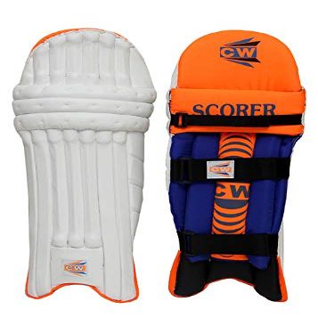 CW Scorer Premium Batting Legguards Match Batting Pad Batting Leg for Men & Youth Boys Size Full Size Cricket Protective Leg Guards Cricket Junior Batting Leg Batting Guards (11-13 Years)