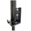 HIFLAME Single Olympic Barbell Hanger,Garage Gym Bar Wall Rack,Vertical Barbell Mount Rack,Space Saving Commercial or Home Gym Accessory,Holds Under 33mm Bar Size.Black view 1