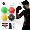 PROIRON Boxing Reflex Ball - Improve Reaction Speed and Hand Eye Coordination, Reflex Boxing Ball Headband with Safety Glasses for Children and Beginners Home Boxing Sports view 1