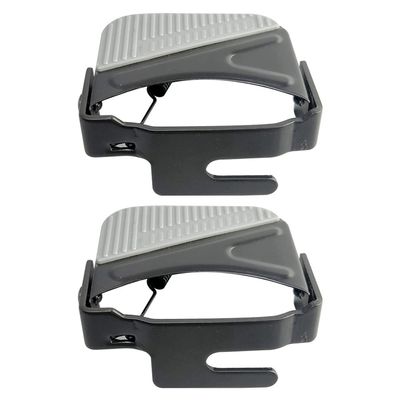FAVOMOTO 1pair Non- Bike Rear Seat Footrest Pedals Cycling Accessories for Comfortable Leg Support Design for Space Saving
