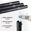 Azarxis Bike Seatpost, 25.4mm 27.2mm 28.6mm 30.4mm 30.8mm 31.6mm x 350mm Bicycle Seat Post Aluminum Alloy Seat Tube Saddle Pole for MTB, Road Bike, BMX, Fixed Gear (Black - 30.8 x 350mm) view 3