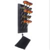 LANTE LIFE Solid Wood Wall Mounted Dart Holder/Stand/Caddy Display, Holds 15 Steel/Soft Tip Dart, Solid Wooden Rack with Accessory Storage Bag, Game Room, Man Cave, Home Bar Decor (Black) view 2