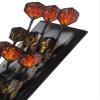 LANTE LIFE Solid Wood Wall Mounted Dart Holder/Stand/Caddy Display, Holds 15 Steel/Soft Tip Dart, Solid Wooden Rack with Accessory Storage Bag, Game Room, Man Cave, Home Bar Decor (Black) view 3