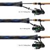 BASSDASH Casting Spinning Fishing Rod Sleeves Protective Rod Socks for Fishing Poles Up to 7-1/2ft view 3