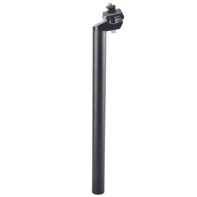 Azarxis Bike Seatpost with Clamp, 25.4mm 27.2mm 28.6mm 30.4mm 30.8mm 31.6mm x 350mm Bicycle Seat Post Aluminum Alloy Seat Tube Saddle Pole for MTB, Road Bike, BMX, Fixed Gear (Black - 25.4 x 350mm)