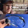 HTS HUNTERSKY S57 Yellow Lens Ballistic Tactical Shooting Glasses ANSI Z87+ UV400 Anti-Fog Eyewear for Airsoft Range Security and Outdoor Sports, for Men and Women view 3
