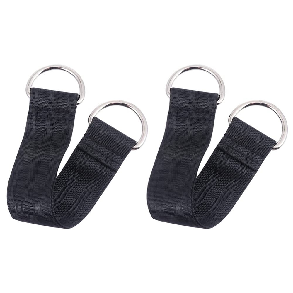2pcs Fitness Hanging Straps Connective Bands for Exercise Grip Strength Lightweight and Portable Design for Home Gym Workouts and Business Travelers