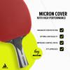 JOOLA Carbon X Pro Performance Ping Pong Paddle - Ergonomic Grip Handle & Pro Friction Technology - ITTF Approved - Ping Pong Racket for Advanced Control & Speed - Table Tennis Racket - Red view 3