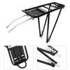 Bike Rear Rack, Adjustable Bicycle Bike Cargo Racks Bike Rack Bicycle Touring Carrier Bike Rear Rack for Disc V Brake view 3