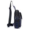 Sling Bag Crossbody Backpack for Men Women Outdoor Travel Tactical Fishing Hunting Hiking Handbag Shoulder Chest Pack Camping Casual Daypack Black Navy view 2