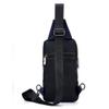 Sling Bag Crossbody Backpack for Men Women Outdoor Travel Tactical Fishing Hunting Hiking Handbag Shoulder Chest Pack Camping Casual Daypack Black Navy view 3