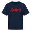 Spreadshirt Rob Gronkowski Get Gronk'd Kid's T-Shirt, S, Navy view 1