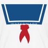 Spreadshirt Stay Puft Marshmallow Man Costume Kid's T-Shirt, M, White view 3