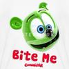 Spreadshirt Gummibr Bite Me Gummy Bear Song Merch Kid's T-Shirt, S, White view 2