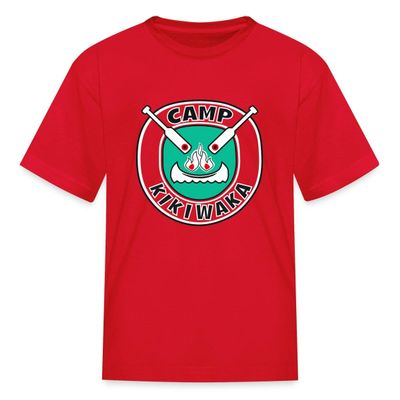 Spreadshirt Camp Kikiwaka T-Shirt Kids | Camp Accessories for Kids, S, red