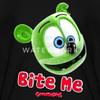 Spreadshirt Gummibr Bite Me Gummy Bear Song Merch Kid's T-Shirt, L, Black view 2
