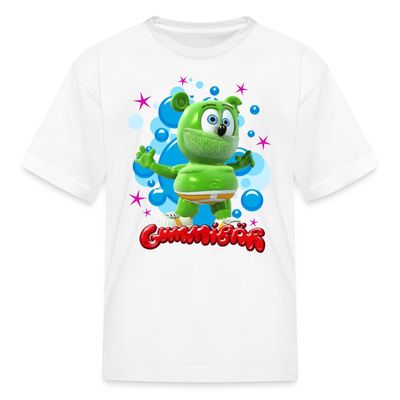 Gummibr Gummy Bear Song Official License Kid's T-Shirt White