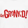 Spreadshirt Rob Gronkowski Get Gronk'd Kid's T-Shirt, S, White view 3