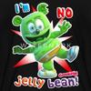 Spreadshirt Gummibr I'm No Jelly Bean Gummy Bear Merch Kid's T-Shirt, XL, Black view 2