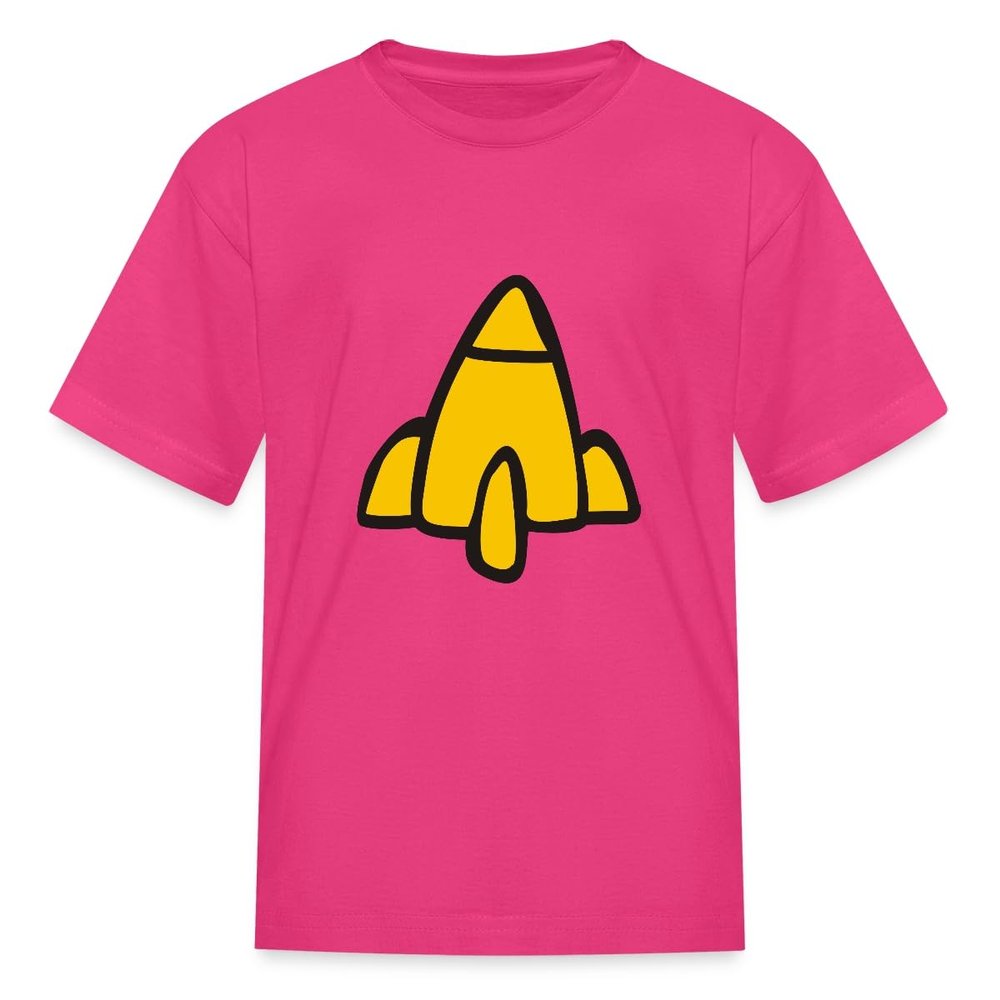 Spreadshirt Funny Reggie Shirt | Regina Rocket Costume | Halloween Shirts for Kids, S, Fuchsia