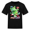 Spreadshirt Gummibr I'm No Jelly Bean Gummy Bear Merch Kid's T-Shirt, L, Black view 1