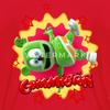 Spreadshirt Gummibr Gummy Bear Starburst Kid's T-Shirt, M, red view 2