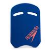Speedo Unisex Swimming Kickboard | Comfortable | Waterproof Design | Build Lower Body Strength, Fluro Tangerine/Blue Flame, One Size view 1