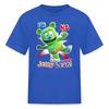 Spreadshirt Gummibr I'm No Jelly Bean Gummy Bear Merch Kid's T-Shirt, S, Royal Blue view 1