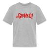 Spreadshirt Rob Gronkowski Get Gronk'd Kid's T-Shirt, L, Heather Gray view 1