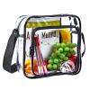 gdbis Clear Crossbody Bag Stadium Approved, Clear Messenger Shoulder Bag with Adjustable Strap for Work, Concerts, Sports Events view 1