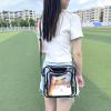 gdbis Clear Crossbody Bag Stadium Approved, Clear Messenger Shoulder Bag with Adjustable Strap for Work, Concerts, Sports Events view 2