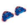 Speedo Unisex-Adult Biofuse Finger Paddle | Training Aid | Swim Fitness, Blue Flame/Fluro Tangerine/Poolblu, One Size view 1