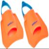Speedo Unisex's Biofuse Fitness Fin, Fluro Tangerine/Pool Blue/Blue Flame, S view 4