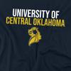 University of Central Oklahoma Official Stacked Unisex Adult T-Shirt, Stacked, 4X-Large view 2