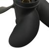 ARKDOZA Boat Propeller 10 3/8x13 Aluminum Fit for Honda Engine 4 Blades 13 Tooth 35/40/45/50/60HP RH 10.375x13 view 2