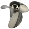 ARKDOZA Boat Propeller 11 1/4x14 Stainless Steel ss Fit for Honda Engine 3 Blades 13 Tooth 35/40/45/50/60HP RH OEM No:59133-ZV5-014AH 11.25x14 view 3