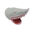 NOVELTY GIANT WWW.NOVELTYGIANT.COM Silicone Great White Megalodon Shark Hand Puppet view 1