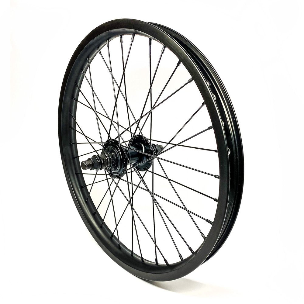 Eastern Bikes Atom Series 20-Inch BMX Wheel - Black (Rear 14mm Axle)