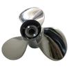 ARKDOZA Boat Propeller 11 1/8x13 Stainless Steel ss Fit for Honda Engine 3 Blades 13 Tooth 35/40/45/50/60HP RH 11.125x13 view 4