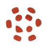 Atomik Rock Climbing Holds Set of 10 Medium Screw-On Basic Jugs in Rust view 1